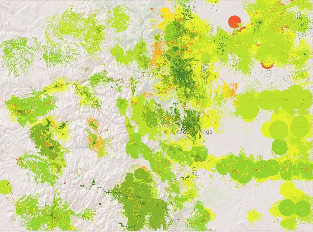 Colorado broadband map